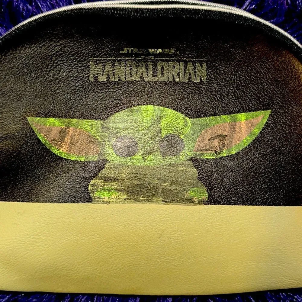 Star Wars Mandalorian baby Yoda  makeup pouch